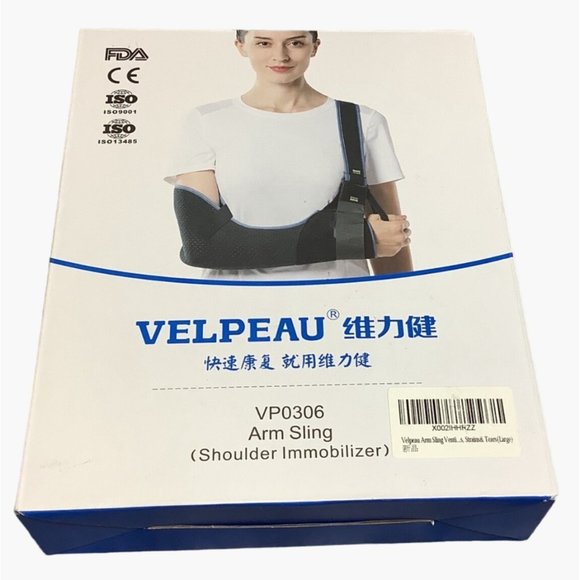 Velpeau Medical Sling Immobilizer Support Brace Injury Rotator Cuff Size Large - Picture 11 of 11
